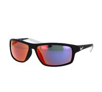 Rectangular Sunglasses Red Mirrored Lenses - unisex - Nike - Sunglasses - Black - 62 MM - Accessories 62 MM