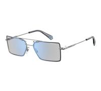 Rectangular Sunglasses- unisex- Polaroid- Sunglasses- Gray- 56 MM- Accessories 56 MM