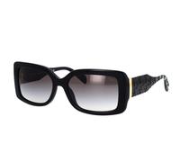 Rectangular Sunglasses with Dark Grey Gradient Lenses - unisex - Michael Kors - Sunglasses - Black - 56 MM - Accessories 56 MM