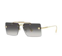 Rectangular Sunglasses with Double Bridge- unisex- Versace- Sunglasses- Yellow- 60 MM- Accessories 60 MM
