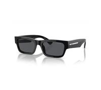 Rectangular Sunglasses with Metal Logo Plate- male- Prada- Sunglasses- Black- 56 MM- Accessories 56 MM