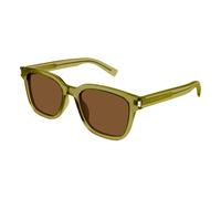 Rectangular Sunglasses with Naked Wirecore - male - Saint Laurent - Sunglasses - Green - 52 MM - Accessories 52 MM