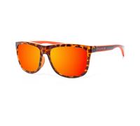 Rectangular Sunglasses with Oval Edges- female- Polaroid- Sunglasses- Brown- ONE SIZE- Accessories ONE SIZE
