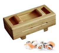 Rectangular Sushi Press Mold Maker Bamboo Wooden Sushi Press Mold Diy Portable Rice Mold Kitchen Making Sushi Tools