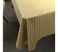 Rectangular Tablecloth 140x180cm Waterproof PVC Plastic Table Cover Stain-Resistant Tablecloth for Dining Room Kitchen Family Gatherings Parties