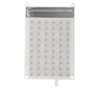 Rectangular Top Spray Shower Head 6x10 Hole Plastic