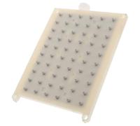 Rectangular Top Spray Shower Head Replacement 60 Hole Plastic