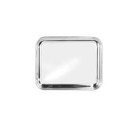 Rectangular Tray Bar Stainless Steel 25X20 Gray Pinti Stainless Steel