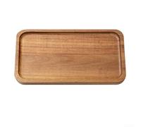 Rectangular Tray Crafted from Wood for Serving Morning Coffee Afternoon For Tea or Evening Desserts with Style (TP01（Small）)