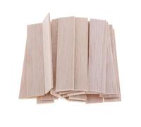 Rectangular Unfinished Wood Stick Wooden Dowel Rod for Model Making DIY Craft Home Wedding Party Decoration for Crafts(10 Pieces 150mm)
