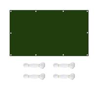 Rectangular UV Sun Shade Sail 1.7m x 3.4m 98% UV Ptection for Patio Backyard Lawn Elegant Green Includes Free pe Ideal for Outdoor Activities Shade Solution