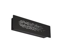 Rectangular Wall Light Fixture 8W LED 4000K Daylight Indoor Sconce Metal Hollow Design Modern Wall Wash Lights for Living Room Kitchen Bedroom - 30x4x9CM