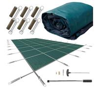 Rectangular Winter Pool Cover with Complete Kits for Inground Pool Safety