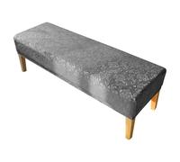 Rectanqular Bench Bench Covers SeatSlipercover Stretch Ottoman Slipcovers for Entrance Bedrooms Living Rooms Removable Washable 1 PCS