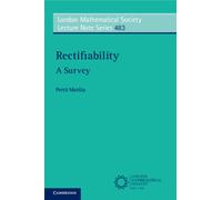 Rectifiability : A Survey