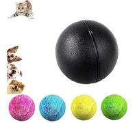 Rectionrae Active Rolling Ball, Active Rolling Balls, 2025 New Self Rolling Dog Ball With 4 Leather Cases, For Small Medium Large Dogs, Cats Can Also Use (1 Set)