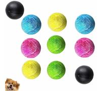 Rectionrae Active Rolling Ball, Recessed Actives Rollings Plush Ball,Active Rolling Balls for Dogs, Toys for Small Medium Large Dogs (2 ball + 8 replacement sets)