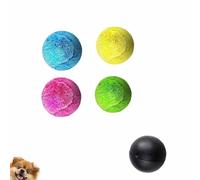 Rectionrae Active Rolling Ball, Recessed Actives Rollings Plush Ball,Active Rolling Balls for Dogs, Toys for Small Medium Large Dogs (1 ball + 4 replacement sets)