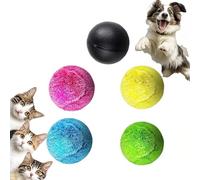 Rectionrae Active Rolling Ball, Rectionrae Smart Dog Balls Large, Actives Rolling for Dogs, Recessed Active Rollings Balls, Toys, for Small Medium Large Dogs (1 ball + 4 replacement sets)