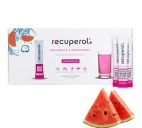 Recuperol - Electrolyte Powder - Watermelon, Pack of 30 - Rehydration Sachets for Rapid Hydration & Recovery - with Zinc, Vitamin C, B12, D3 & Potassium - Vegan, Sugar Free & Low Calorie