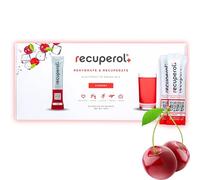 Recuperol - Hydration Drink Mix, Cherry, Pack of 30 - Electrolyte Powder for Rehydration & Recovery - with Zinc, Vitamin C, B12, D3 & Potassium - Vegan, Sugar Free & Low Calorie