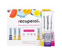 Recuperol Rehydration Electrolytes Powder, Variety 12 Sachets, Dehydration Supplement, Replace Electrolytes & fluids, Sugar Free Hydration, 6 Natural Flavours