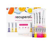 Recuperol Rehydration Electrolytes Powder, Variety 36 Sachets, Dehydration Supplement, Replace Electrolytes & fluids, Sugar Free Hydration, 6 Natural Flavours