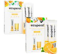 Recuperol Rehydration & Recovery Electrolytes Powder, Dehydration Supplement, 12 Sachets, Replace Electrolytes & fluids, Zinc, Vitamin C, B12, D3, Potassium, Orange & Mango Variety Bundle