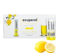 Recuperol Rehydration & Recovery Electrolytes Powder Supplement for Dehydration, 30 Sachets, Replace Mineral Salts & Fluids, Zinc, Vitamin C, B12, D3, Potassium, Natural Lemon Flavour