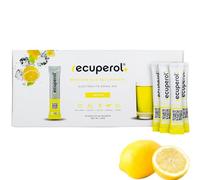 Recuperol Rehydration & Recovery Electrolytes Powder Supplement for Dehydration, 60 Sachets, Replace Mineral Salts & Fluids, Zinc, Vitamin C, B12, D3, Potassium, Natural Lemon Flavour