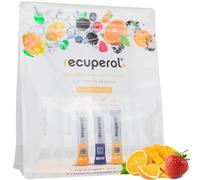 Recuperol Rehydration & Recovery Electrolytes Powder Supplement for Dehydration, 90 Sachets, Replace Mineral Salts & Fluids, Zinc, Vitamin C, B12, D3, Potassium, Variety Pack