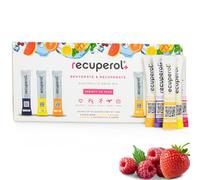 Recuperol - Rehydration Sachets, Variety 30 Pack - 6 Natural Flavours - Rehydration & Recovery Electrolytes - with Zinc, Vitamin C, B12, D3 & Potassium - Sugar Free, Vegan & Low Calorie