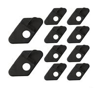 Recurve Bow Arrow Rest Designed for Right Handed Archers Hunting Accessories ABS Material for Smooth Arrow Release (10pcs)