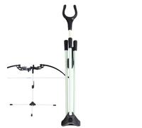 Recurve Bow Stand Holder, Recurve Bow Stand, Fibreglass Recurve Bow Compound Arch Stand Rack Holder, Portable Bow Holder, Long Bow Hanger, Safe Presentation for Recurve Bow, Langbo
