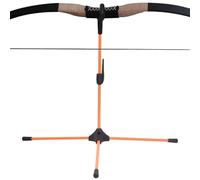 Recurve Bow Stand - Portable Aluminum Arch Stand, Lightweight Removable Frame, Scratch Resistant Coating | Compact Arch Rest for Field Archery, Backyard Setup Competition Event