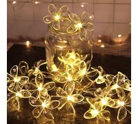 RECUTMS Flower String Lights, 3M/10FT 20LEDs, Warm White