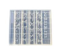 Recyclable Dance Ribbon Unguis Sculpture Format with Multiple Bend Designs for Professional Manicures Decorative Bend Unguis Art Addition