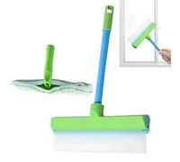 Recyclable Silicone Window Squeegee Kit, Window Cleaning Tool Kit, Shower Aqueegees for Glass Doors, Win-dow Washing Equipment for Walls, Car Windshields, Kitchens