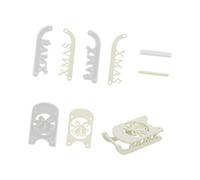 Recyclable Ski Bridge Elastomer Cast for Rosin Handicrafts Christmas Ornamentation and Artisanal Donations Ski Bridge Rosin Cast