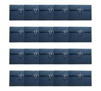 Recyclable Thick Paper Document Sleeves Vintage Aesthetic Card Possessors for Holiday Greetings Photos Mail Record Remembrances Pack of 8 Recyclable Document Storage Pouches