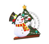Recyclable Wooden Christmas Arrival Calendar Easy Assembly Celebratory Countdown Deck for Sitting Room Bedroom Recyclable Wooden Christmas Arrival Calendar Easy Assembly Celebratory Countdown Deck