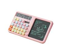 Recyclable Writing Calculator with Solar Battery, Rainbow