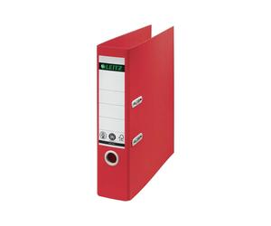 Recycle Colours Lever Arch File A4 80mm Red (Pack of 10) 10180025