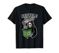 Recycle Or Die Funny Grim Reaper Environmental Recycling T-Shirt
