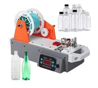 Recycle Plastic Bottles to Make 3D Printing Materials 3D Desktop Filament Maker Plastic Recycling Consumable Manufacturing for Families,Small Studios Red