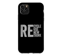 Recycle Reuse Renew Rethink Earth Day Environmental Activism Case for iPhone 11 Pro Max