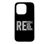 Recycle Reuse Renew Rethink Earth Day Environmental Activism Case for iPhone 15 Pro