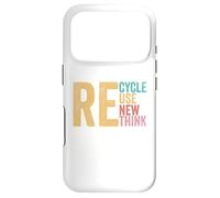Recycle Reuse Renew Rethink Earth Day Environmental Activism Case for iPhone 17 Pro