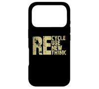 Recycle Reuse Renew Rethink Earth Day Environmental Activism Case for iPhone 17 Pro