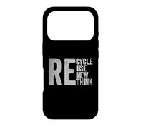 Recycle Reuse Renew Rethink Earth Day Environmental Activism Case for iPhone 17 Pro